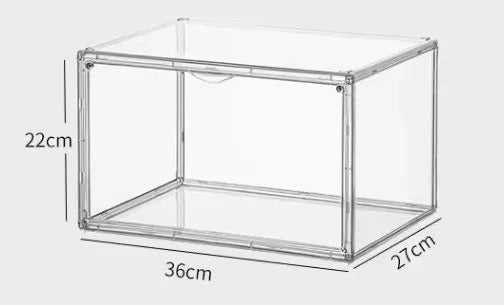 Magnetic Acrylic Side Door Shoe Box